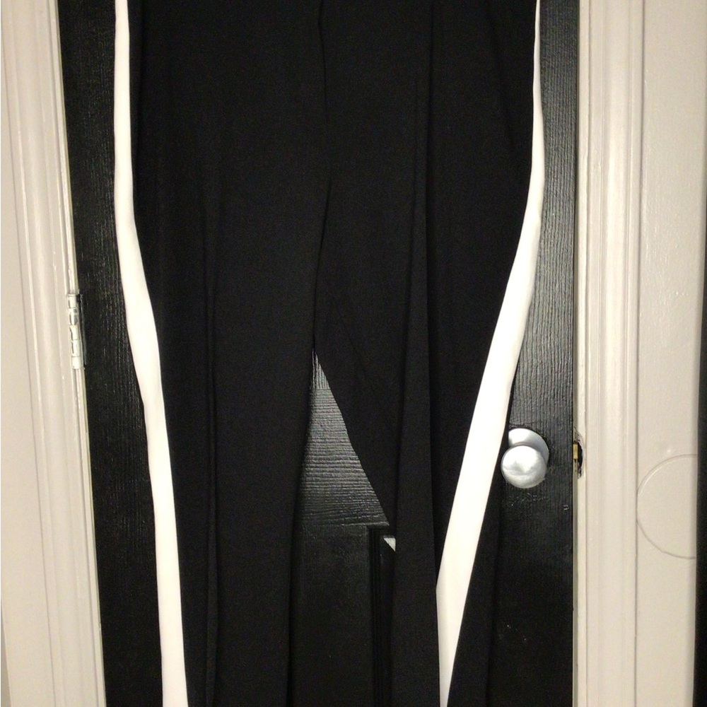 #759.  Black and White Women's Pants